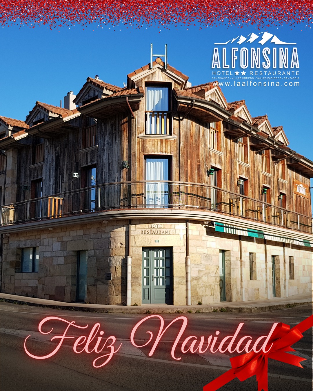 🎄De parte del equipo de La Alfonsina, para todos los que habéis recorrido los Valles Pasiegos y habéis hecho parada en La Alfonsina: Gracias por un año lleno de rutas, paisajes y buenos recuerdos.
✨ Feliz Navidad, felices caminos, y …
! Arriba el Campo !
.
#VallesPasiegos #TurismoRural #Cantabria #CantabriaInfinita #EscapadasRurales #RutasPorCantabria #AlojamientosRurales #NaturalezaCantabria #Navidad2025 #NavidadRural #FelicesFiestas #RinconesDeCantabria #TravelSpain #RuralExperience