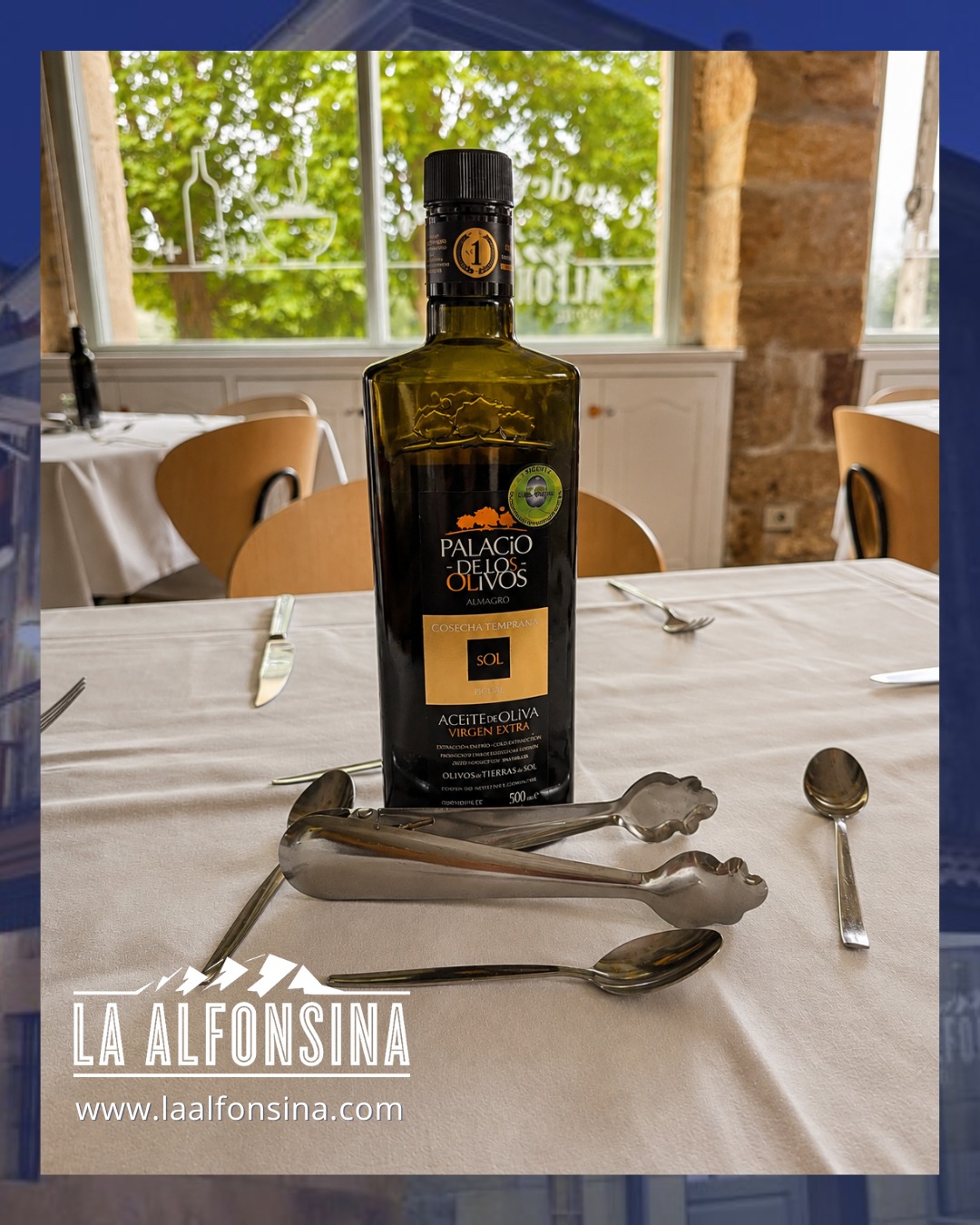 En La Alfonsina nos gusta cuidar de esos pequeños detalles que hacen especial un desayuno. 

En nuestras mesas encontrarán Palacio de los Olivos SOL, un aceite de oliva virgen extra de cosecha temprana, elaborado con aceituna de variedad Picual en Almagro. Un aceite con carácter y personalidad, perfecto para disfrutar con un buen pan y empezar la mañana saboreando un producto de nuestra tierra. 🌿☀️

Porque un buen desayuno empieza por elegir buenos ingredientes.

#HotelLaAlfonsina #LaAlfonsina #Villacarriedo #Cantabria #Desayuno #AOVE #AceiteDeOliva #Picual #PalacioDeLosOlivos #SaboresDeCantabria